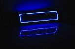 &nbsp;Honda Accord Flame SPEED-GLO Blue Filament Seat Belt Shoulder Pad