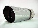 &nbsp;Honda CRX Stainless Steel LED Truck Muffler Tip 4.00" Angle Muffler Tip IN 2.5-3.5"" BOLT-ON