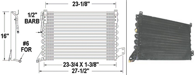 1973-1974&nbsp;Buick Apollo A/C Condenser