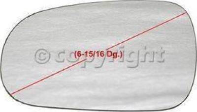 1990-1993&nbsp;Honda Accord Mirror Glass, Driver Side