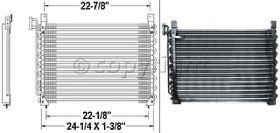 1980-1983&nbsp;Dodge Mirada A/C Condenser