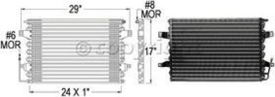 1979-1981&nbsp;Plymouth Trailduster A/C Condenser