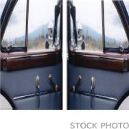 1992&nbsp;Volvo&nbsp;740&nbsp;Rear Door Window, Passenger Side